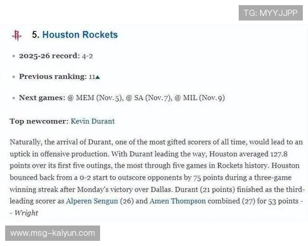 ESPN胜率模型看好篮网，小波特回归提升战力